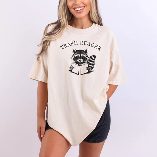 Smut Trash Reader Shirt | Book Lover Soft 100% Cotton Tee
