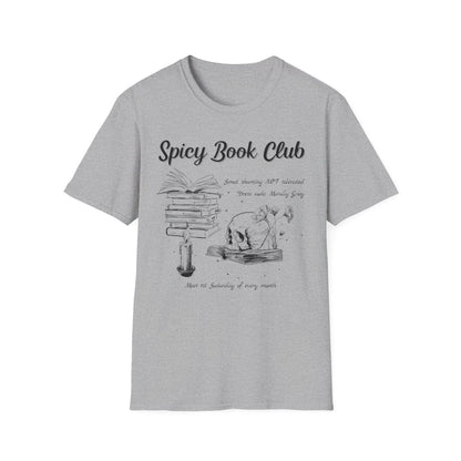 Spicy Book Club Shirt | Smut Book Lover Soft 100% Cotton Tee