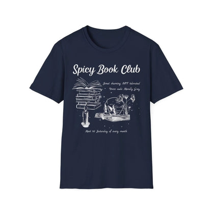 Spicy Book Club Shirt | Smut Book Lover Soft 100% Cotton Tee