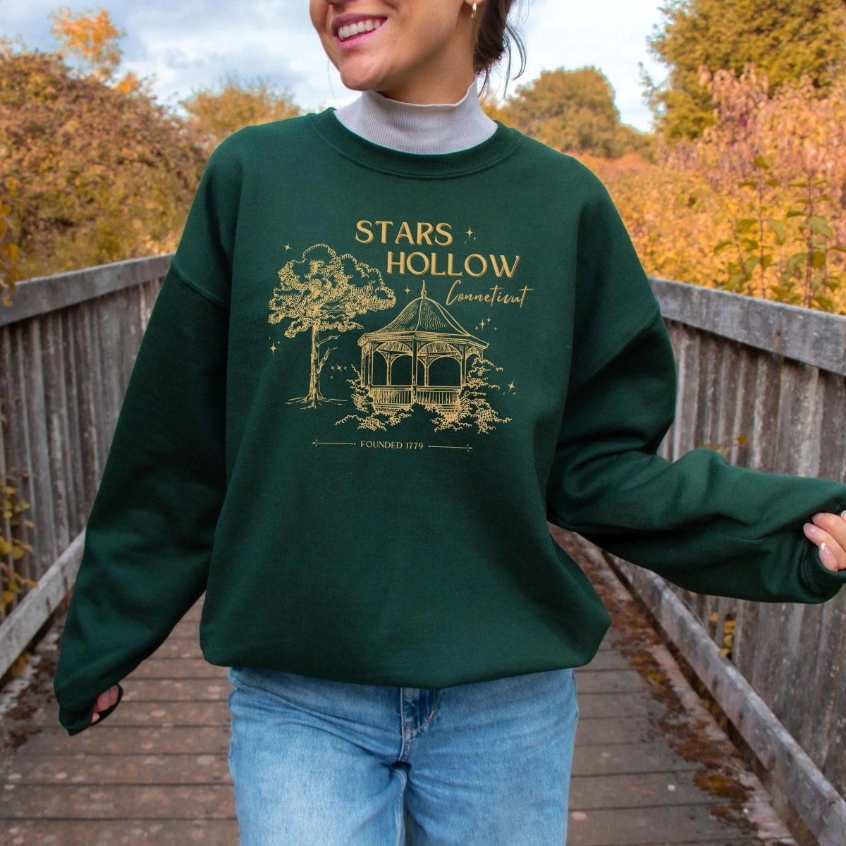 Stars Hollow Sweatshirt | Cozy Cotton Blend Crewneck
