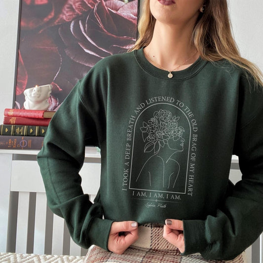 Sylvia Plath The Bell Jar Sweatshirt