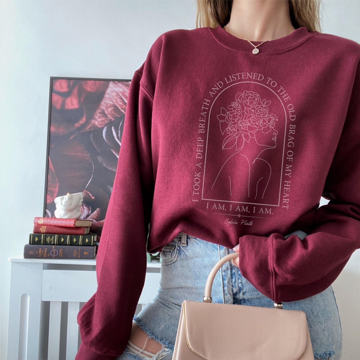 Sylvia Plath The Bell Jar Sweatshirt