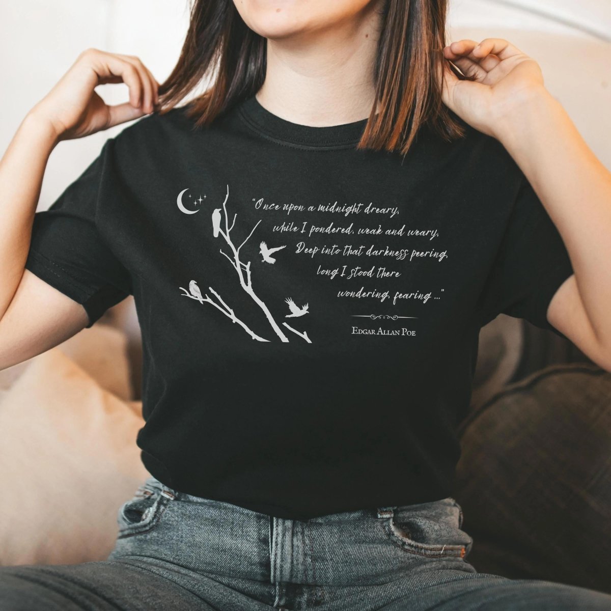 The Raven Edgar Allan Poe Shirt