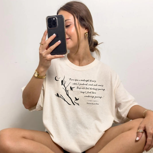 The Raven Edgar Allan Poe Shirt