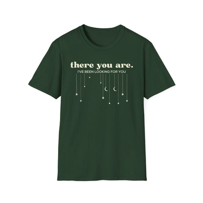 There You Are Romantasy Shirt | Book Lover Soft 100% Cotton Tee