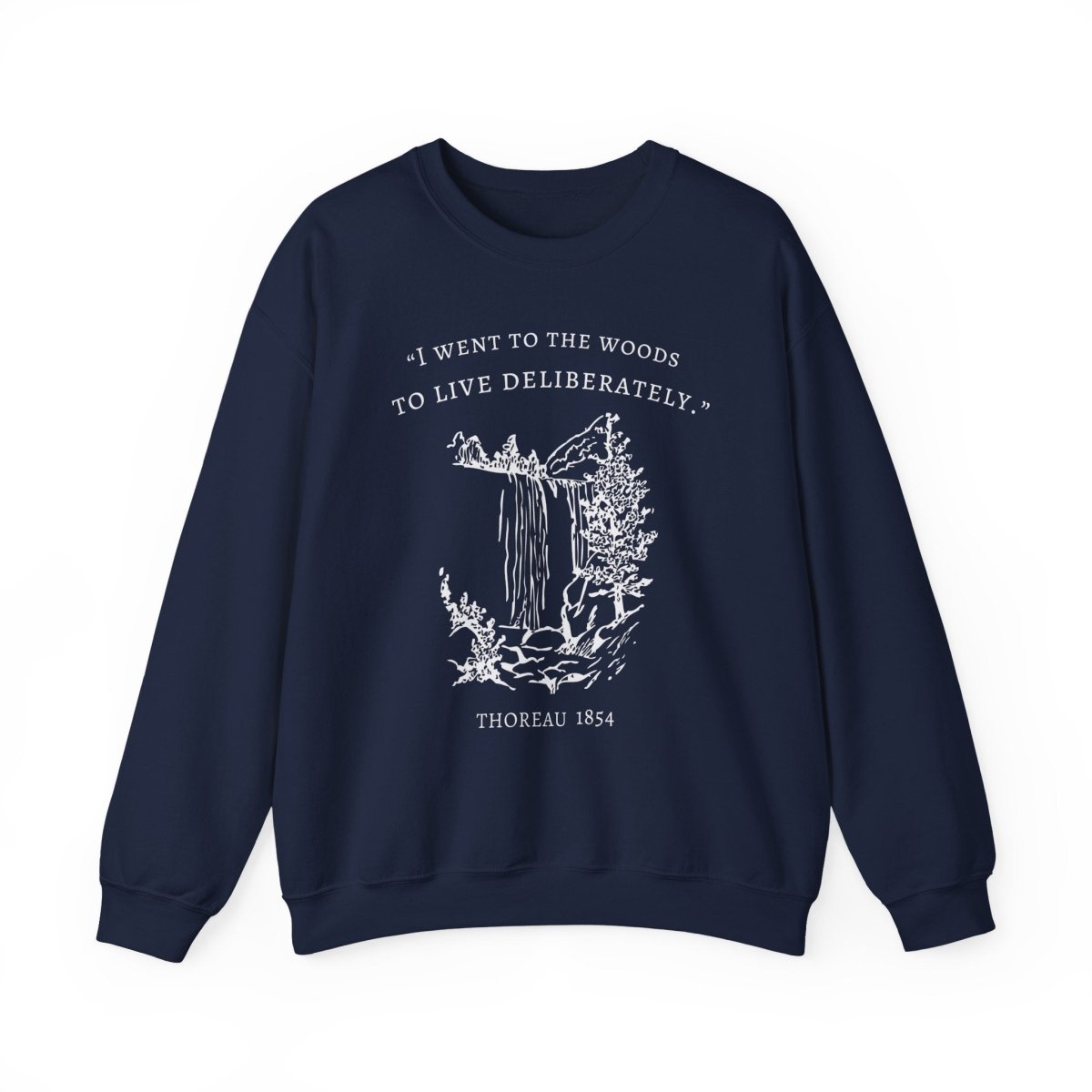 Thoreau Nature Quote Sweatshirt