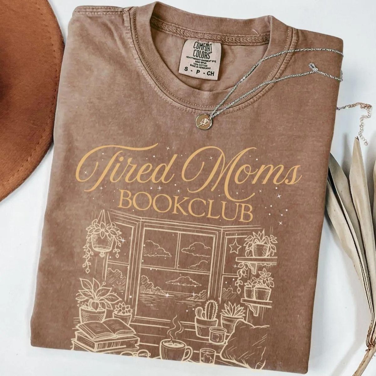 Tired Moms Bookclub Tee