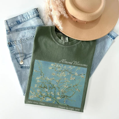 Van Gogh Almond Blossom Shirt | Art Comfort Colors® Cotton Tee
