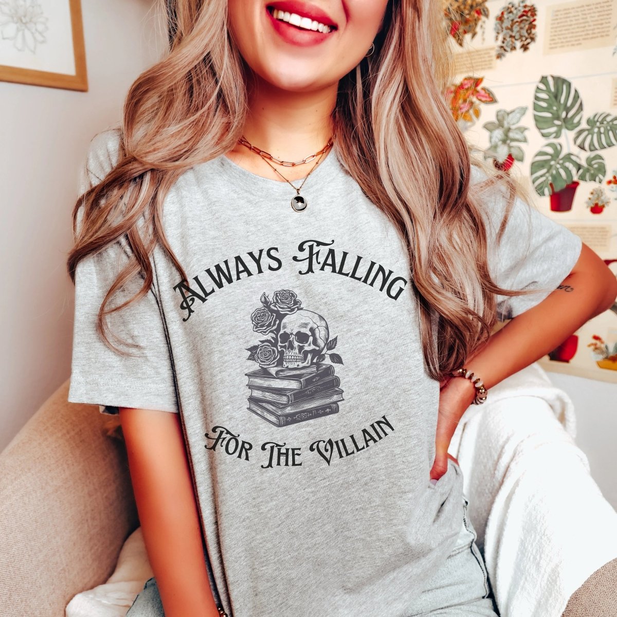 Villain Lover Shirt | Book Lover Soft 100% Cotton Tee