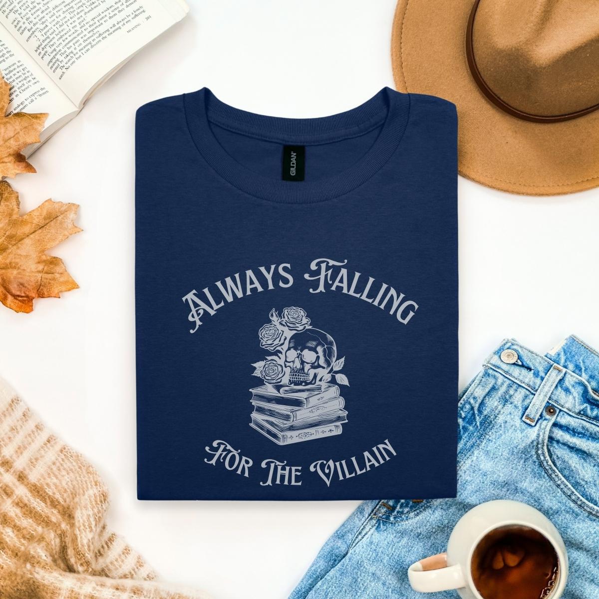 Villain Lover Shirt | Book Lover Soft 100% Cotton Tee