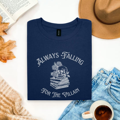 Villain Lover Shirt | Book Lover Soft 100% Cotton Tee