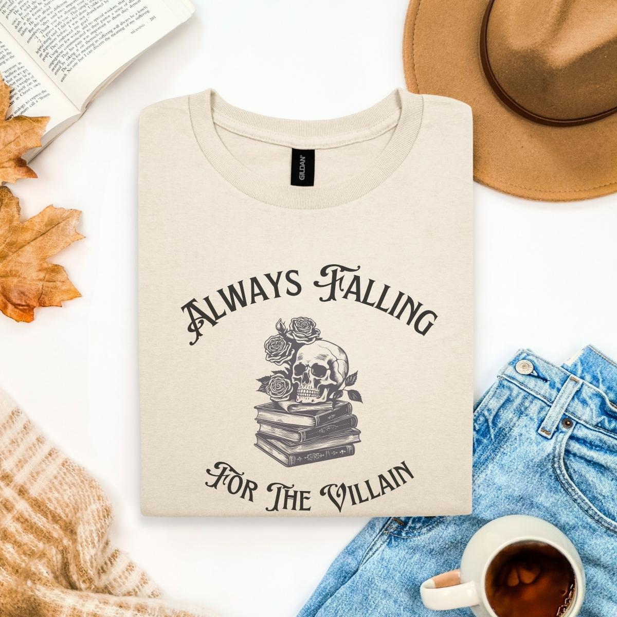 Villain Lover Shirt | Book Lover Soft 100% Cotton Tee