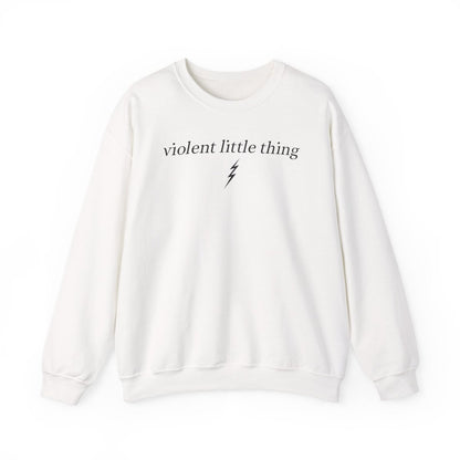 Violent Little Thing Sweatshirt | Romantasy Cotton Blend Crewneck