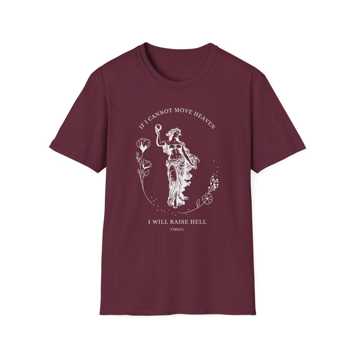 Virgil Quote Shirt | Dark Academia Soft 100% Cotton Tee
