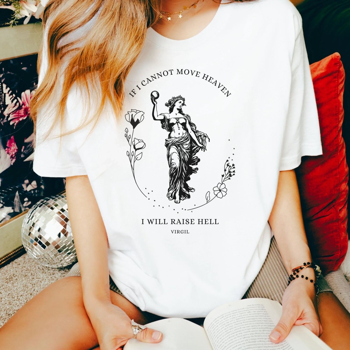 Virgil Quote Shirt | Dark Academia Soft 100% Cotton Tee