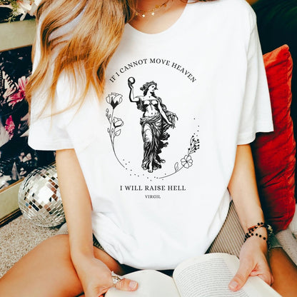 Virgil Quote Shirt | Dark Academia Soft 100% Cotton Tee