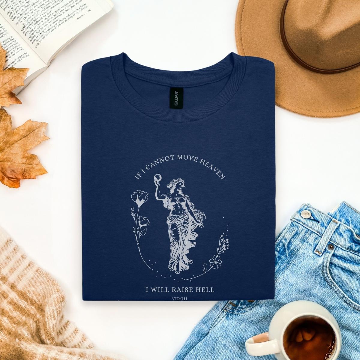 Virgil Quote Shirt | Dark Academia Soft 100% Cotton Tee