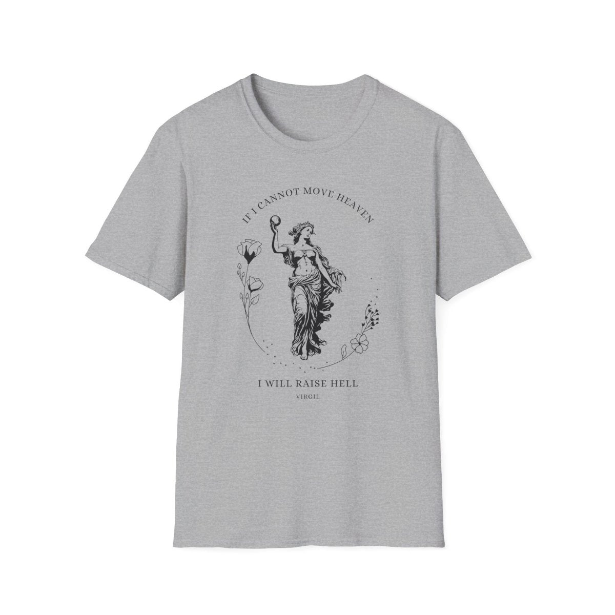 Virgil Quote Shirt | Dark Academia Soft 100% Cotton Tee