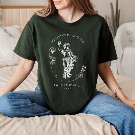 Virgil Quote Shirt | Dark Academia Soft 100% Cotton Tee