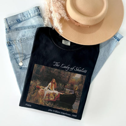 Waterhouse Lady of Shalott Shirt | Comfort Colors® 100% Cotton Tee