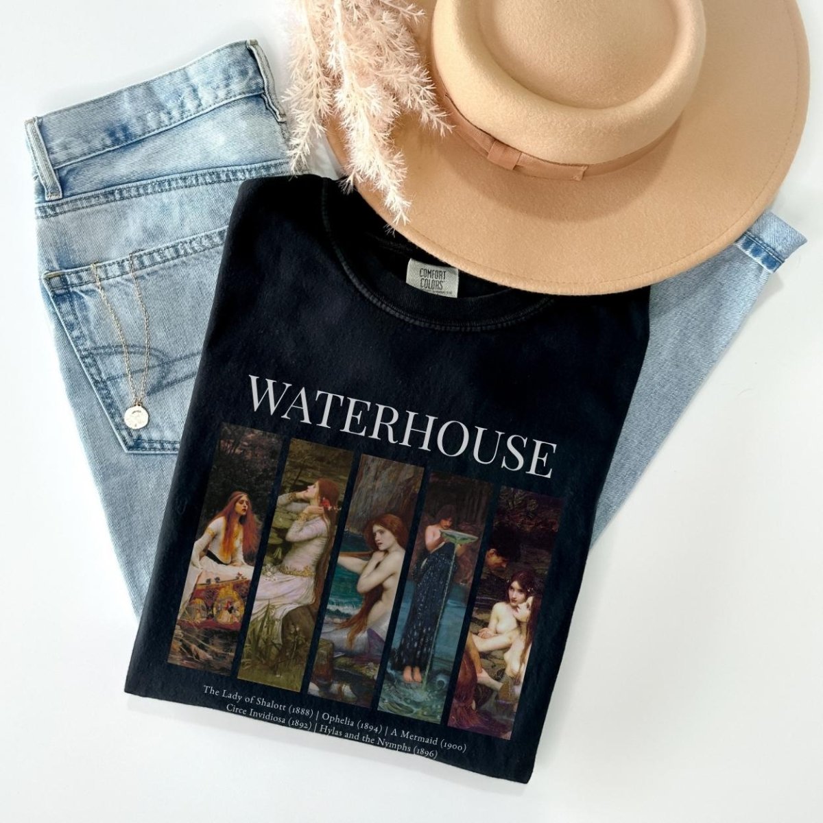 Waterhouse Painting Shirt | Art Comfort Colors® 100% Cotton Tee