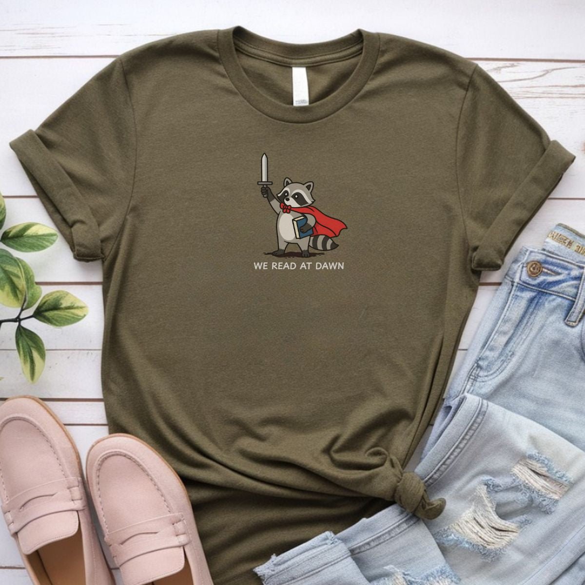We Read at Dawn Tee
