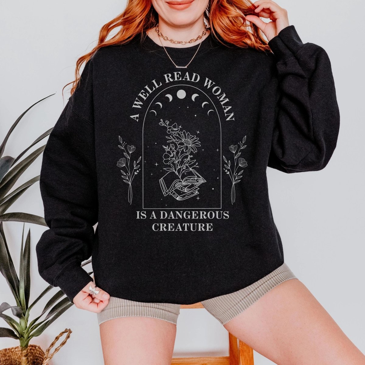 Well Read Woman Sweatshirt