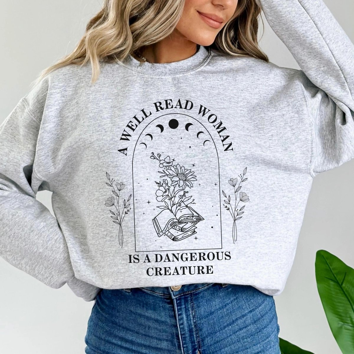 Well Read Woman Sweatshirt