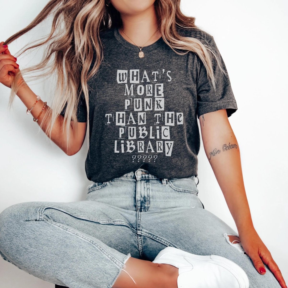 Whats More Punk Library Shirt