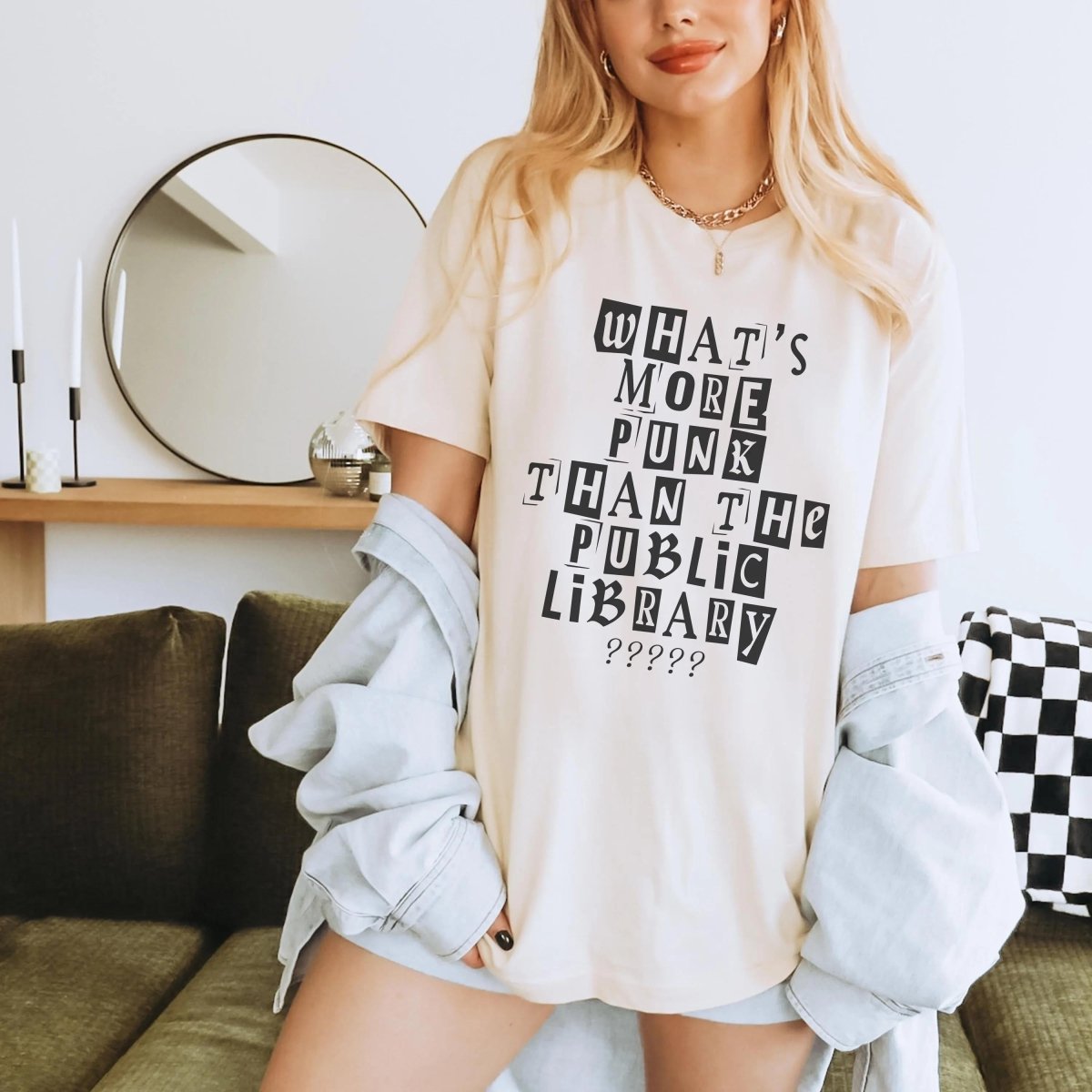 Whats More Punk Library Shirt