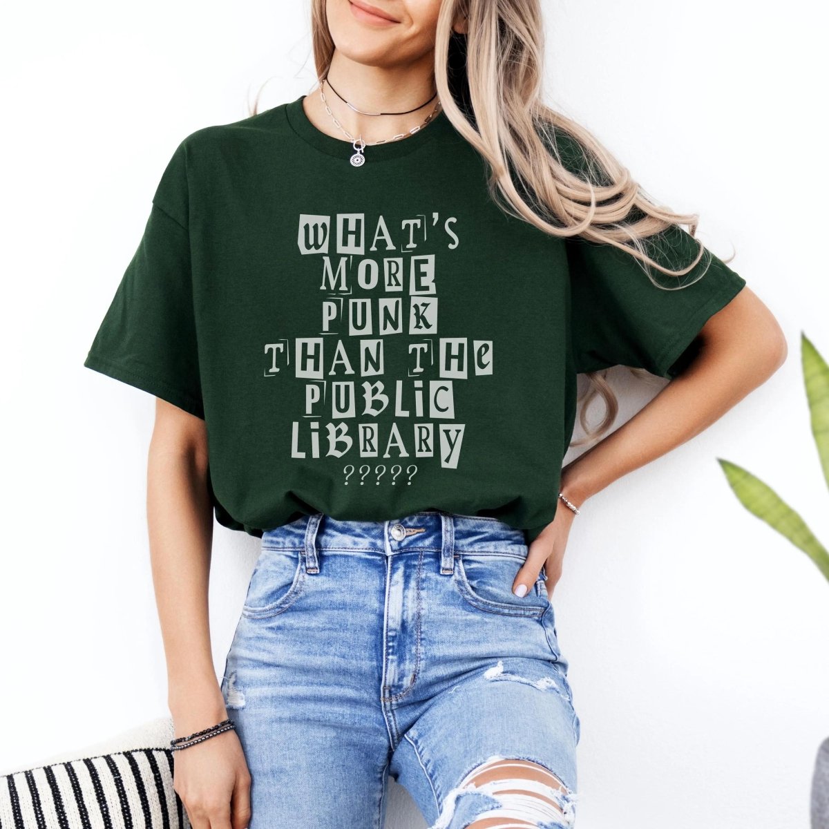 Whats More Punk Library Shirt