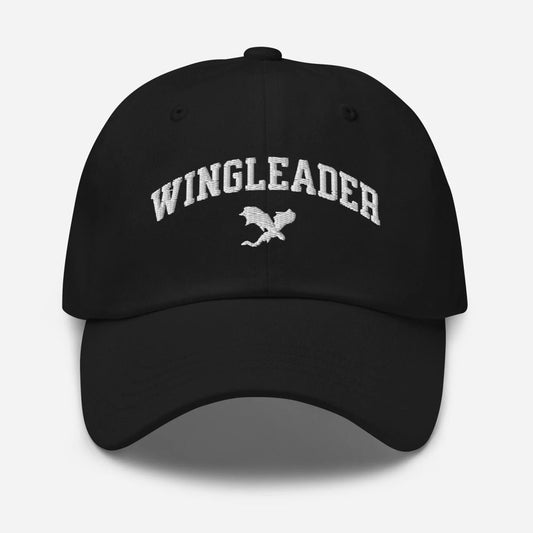 Wingleader Embroidered Hat | Romantasy Book Lover Cap