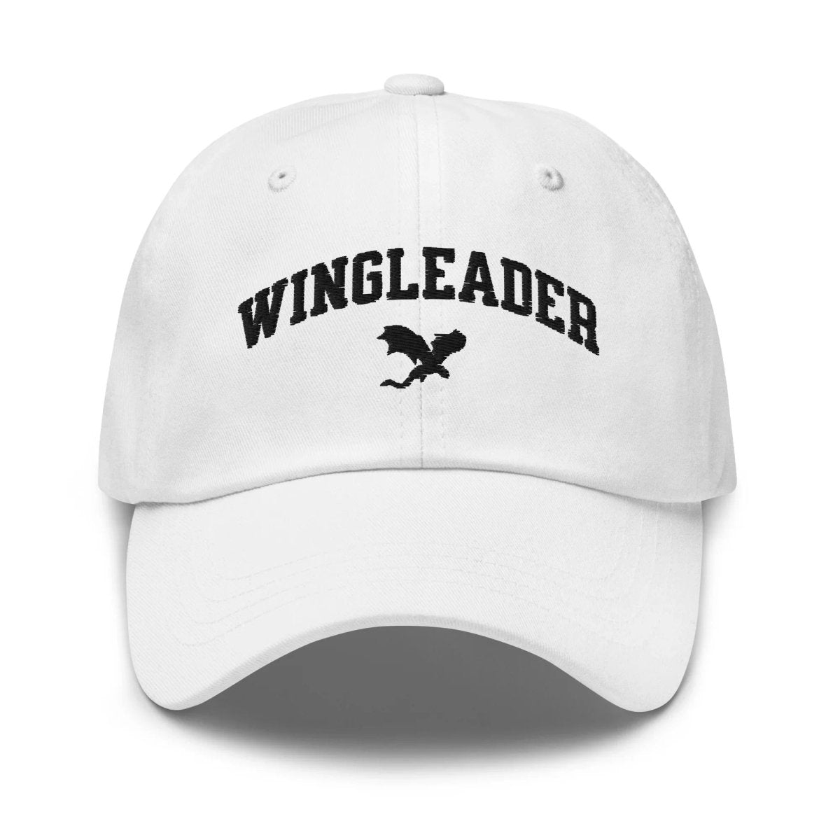 Wingleader Embroidered Hat | Romantasy Book Lover Cap