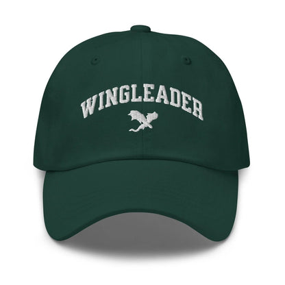 Wingleader Embroidered Hat | Romantasy Book Lover Cap