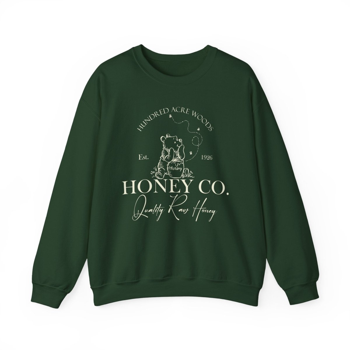 Winnie - the - Pooh Sweatshirt | Book Lover Cotton Blend Crewneck