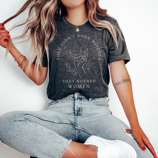 Witchy Feminist shirt | Soft 100% Cotton Tee