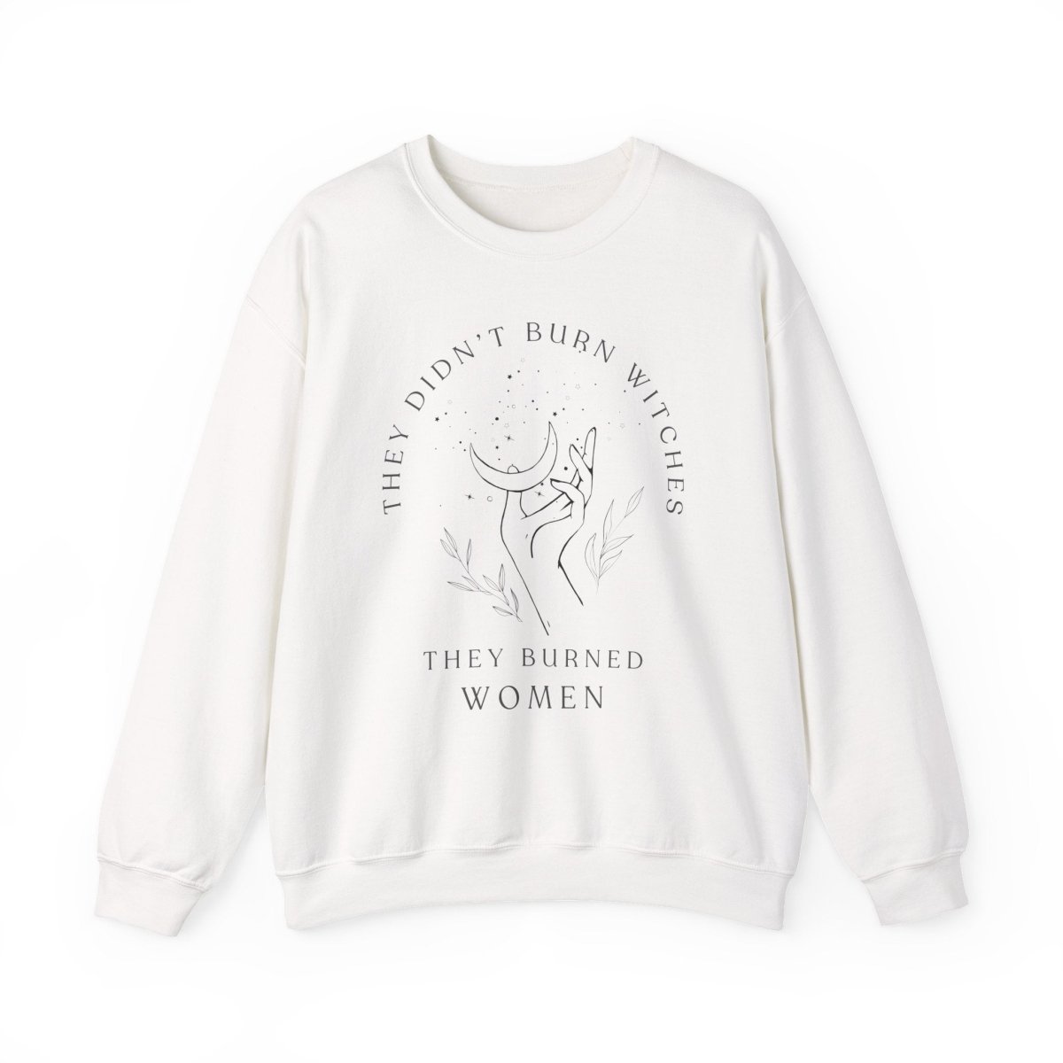 Witchy Feminist Sweatshirt | Cotton Blend Crewneck