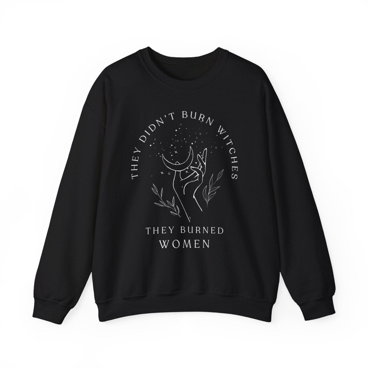 Witchy Feminist Sweatshirt | Cotton Blend Crewneck