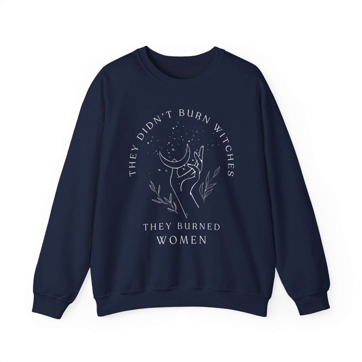 Witchy Feminist Sweatshirt | Cotton Blend Crewneck