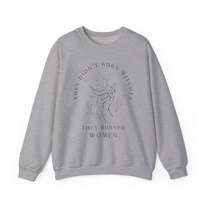 Witchy Feminist Sweatshirt | Cotton Blend Crewneck