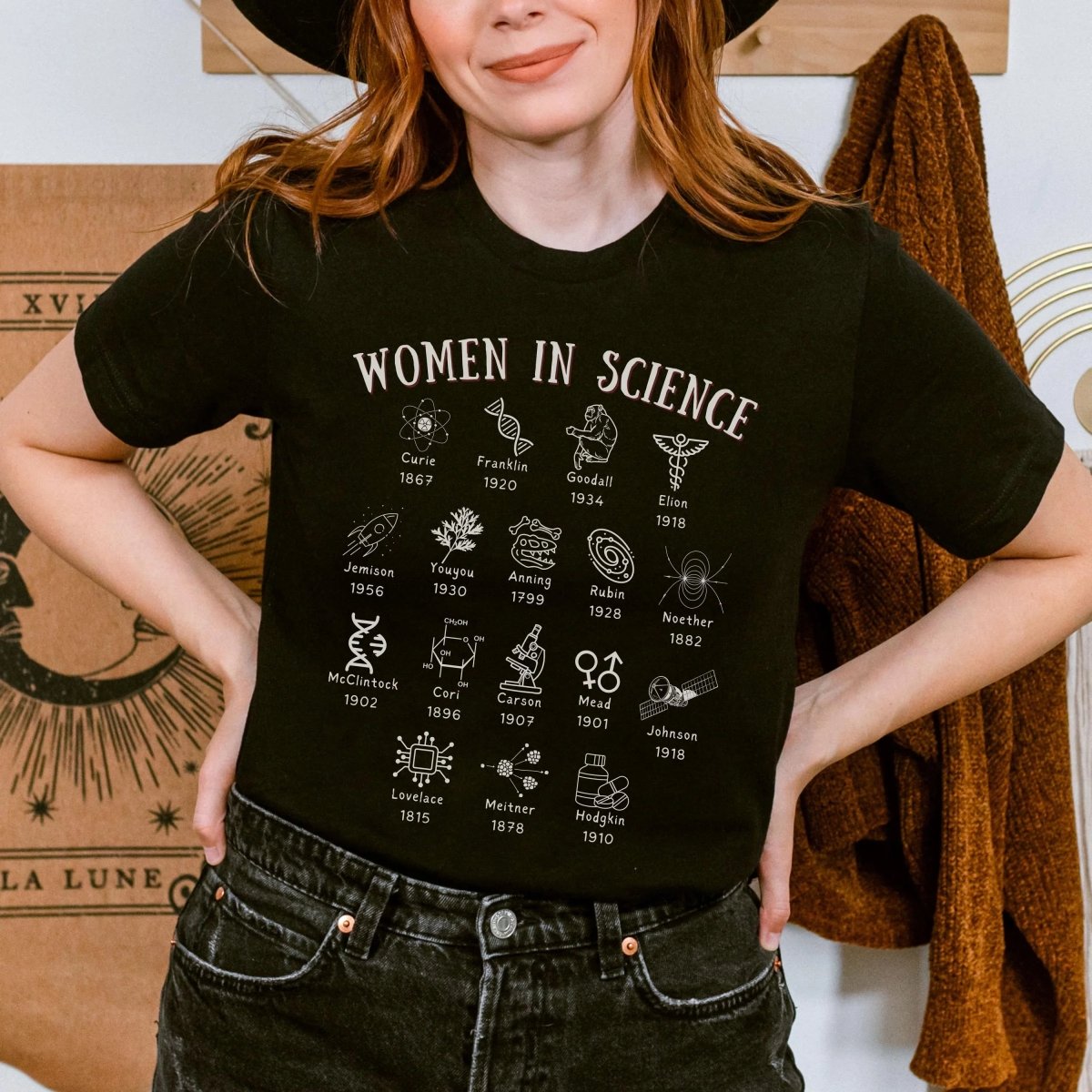 Women in Science Shirt | Feminist Soft 100% Cotton Tee