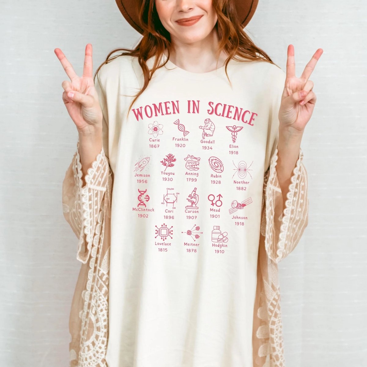 Women in Science Shirt | Feminist Soft 100% Cotton Tee