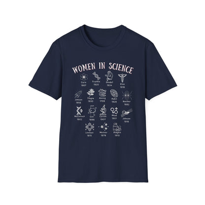 Women in Science Shirt | Feminist Soft 100% Cotton Tee