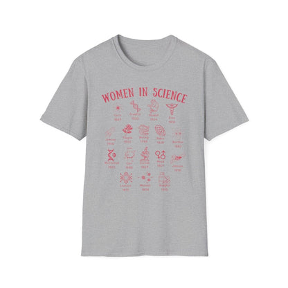 Women in Science Shirt | Feminist Soft 100% Cotton Tee