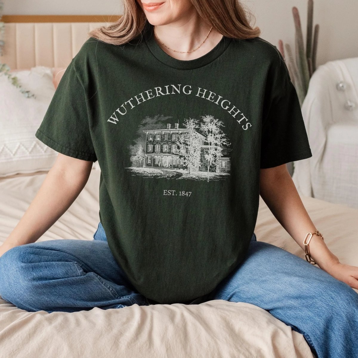 Wuthering Heights Shirt | Dark Academia Soft 100% Cotton Tee