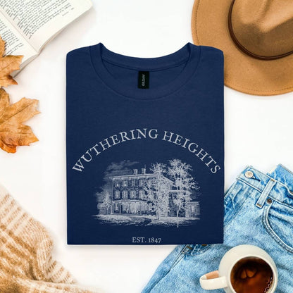 Wuthering Heights Shirt | Dark Academia Soft 100% Cotton Tee