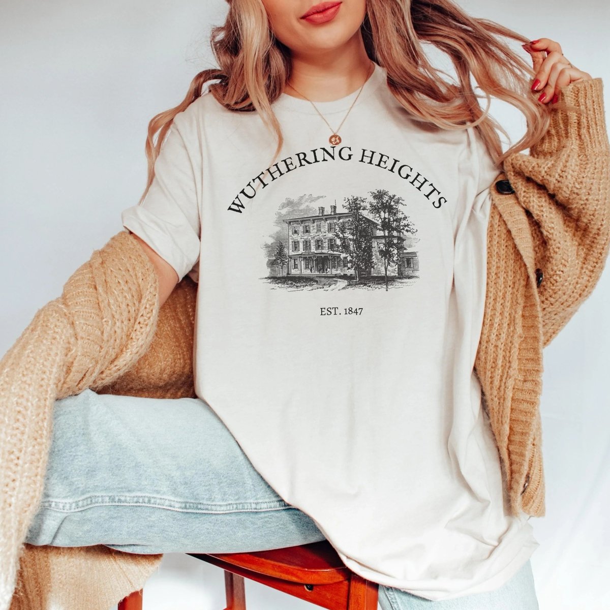 Wuthering Heights Shirt | Dark Academia Soft 100% Cotton Tee