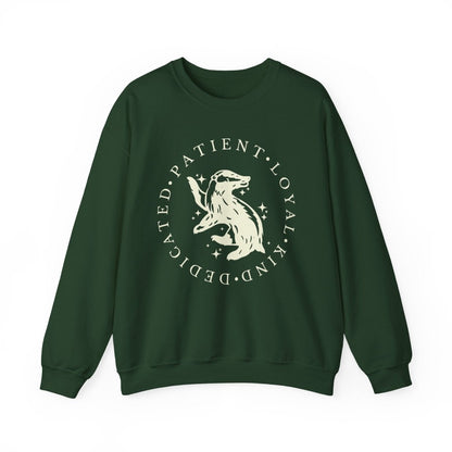 Yellow House Sweatshirt | Fantasy Cotton Blend Crewneck
