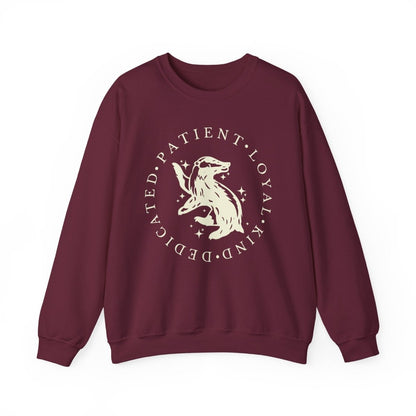 Yellow House Sweatshirt | Fantasy Cotton Blend Crewneck